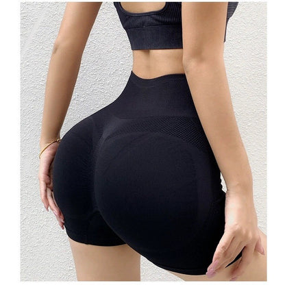 Leggings Corto Elástico Push Up negro S/M