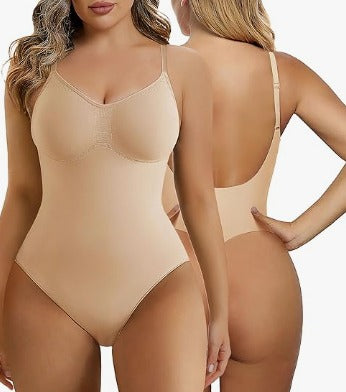 Body Reductor Mujer Beige M/L