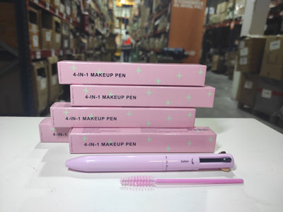 Lápiz de maquillaje 4 en 1 multifuncional
